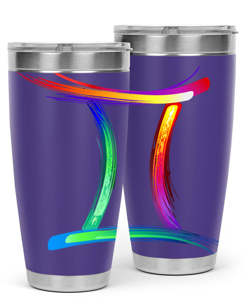 Gemini 222#- zodiac- Tumbler