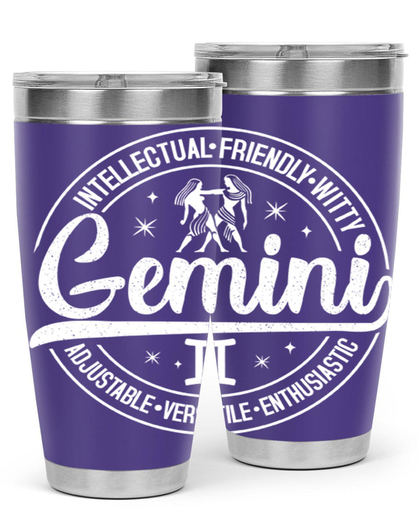 Gemini 226#- zodiac- Tumbler
