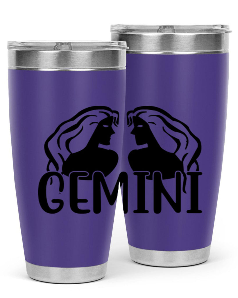 Gemini 227#- zodiac- Tumbler