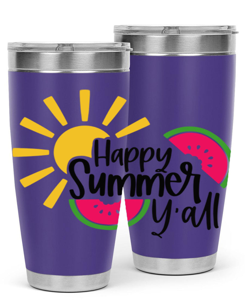 Happy Summer Yall Style 41#- summer- Tumbler
