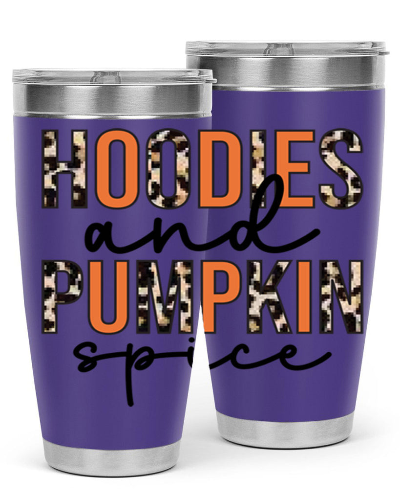 Hoodies and pumpkin spice 317#- fall- Tumbler