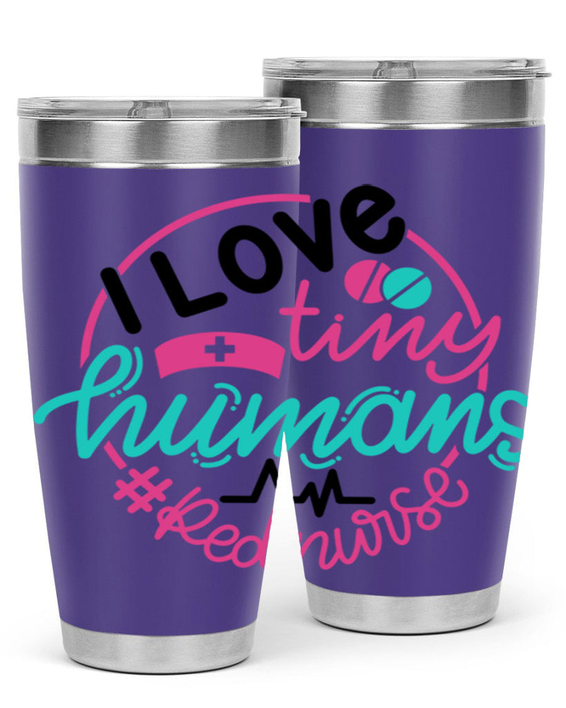 I Love Tiny Humans Red Nurse Style Style 167#- nurse- tumbler
