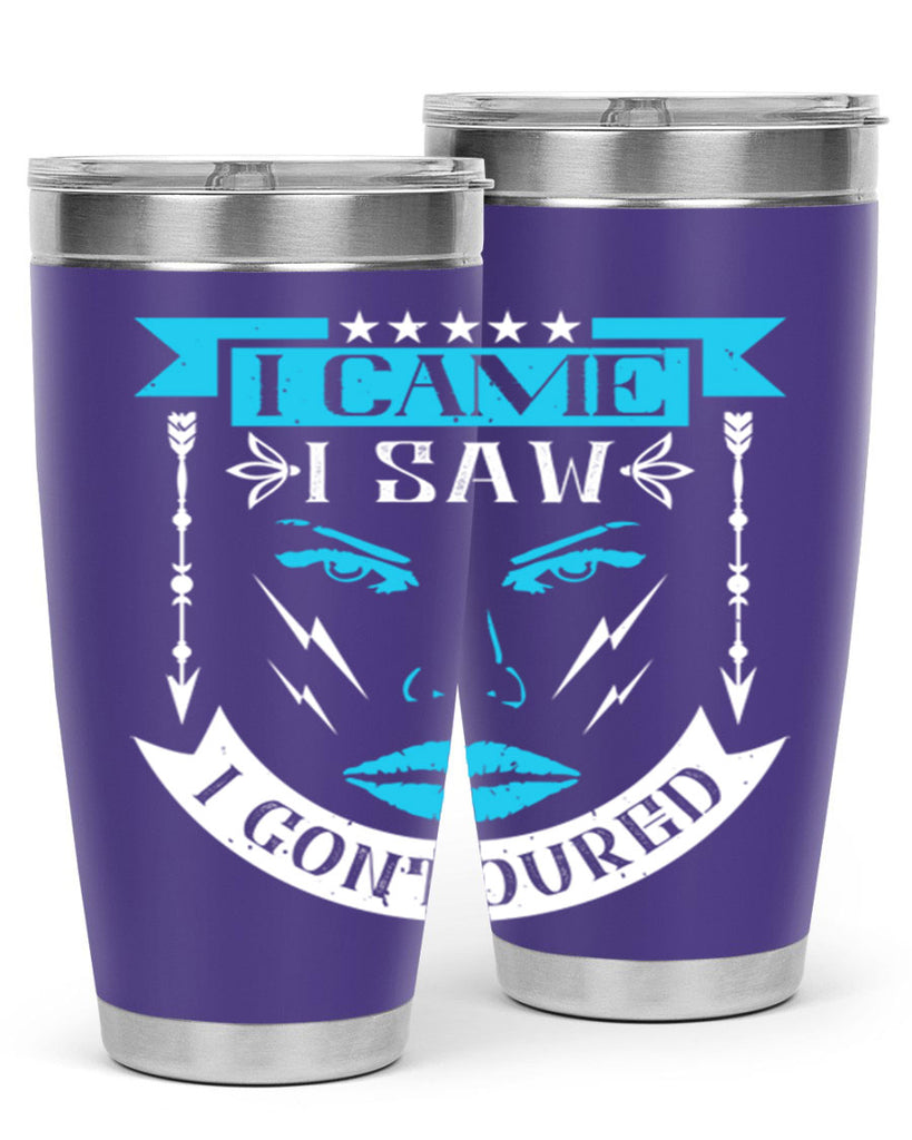I came I saw I contoured Style 209#- make up- Tumbler
