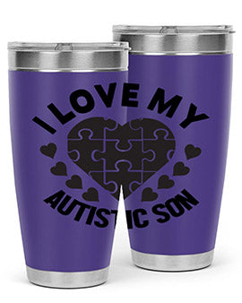 I love my Style 46#- autism- Tumbler