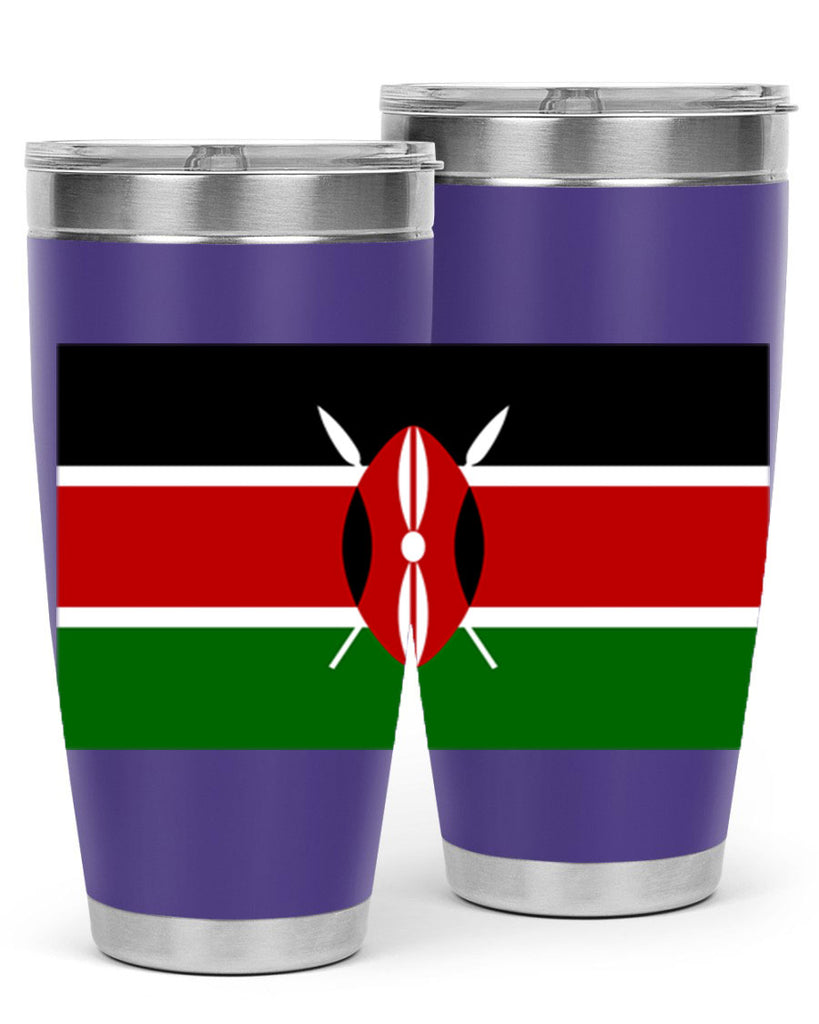 Kenya 110#- world flags- Tumbler