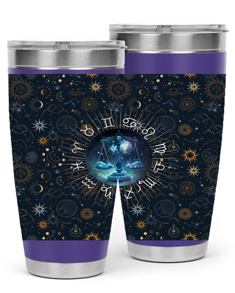 Libra Straight 317#- zodiac- Tumbler