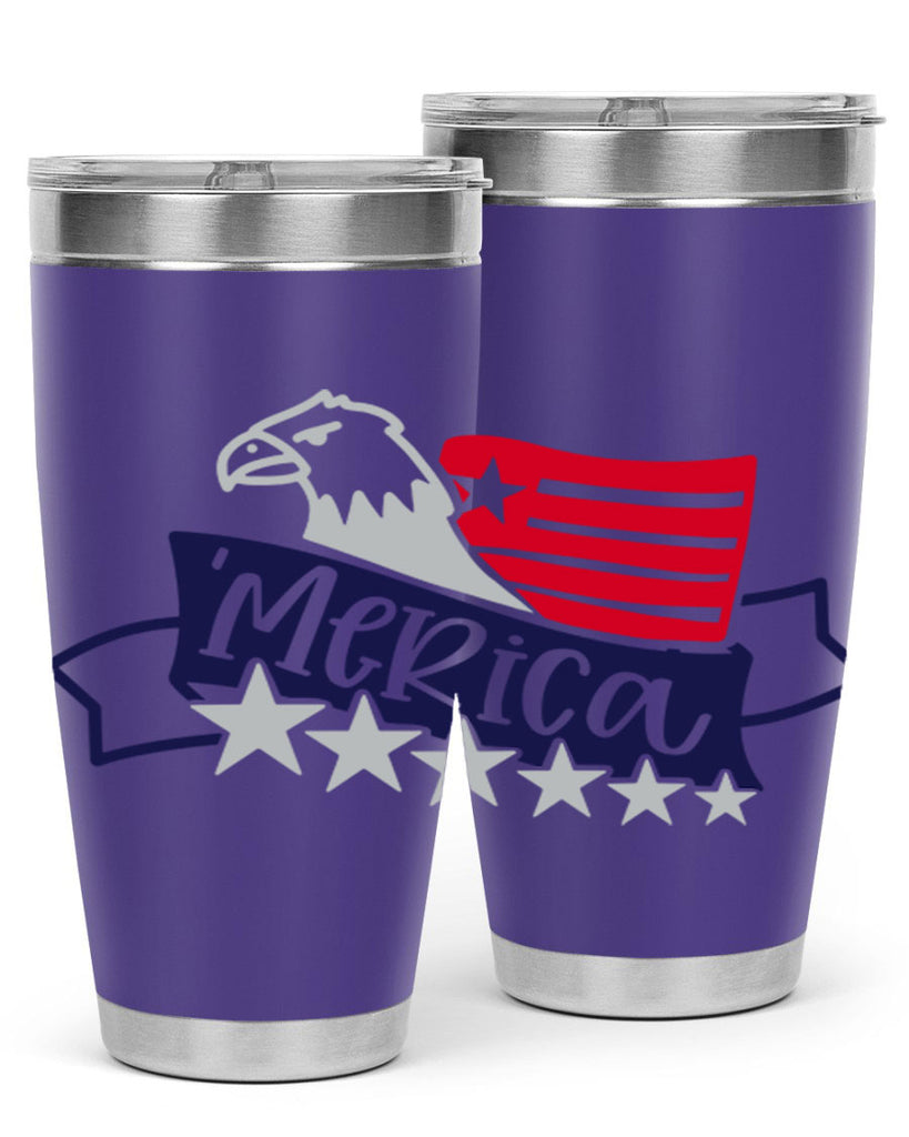 Merica Style 136#- Fourt Of July- Tumbler