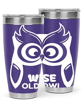Owl Lover Wise Old Owl A TurtleRabbit 13#- owl- Tumblers
