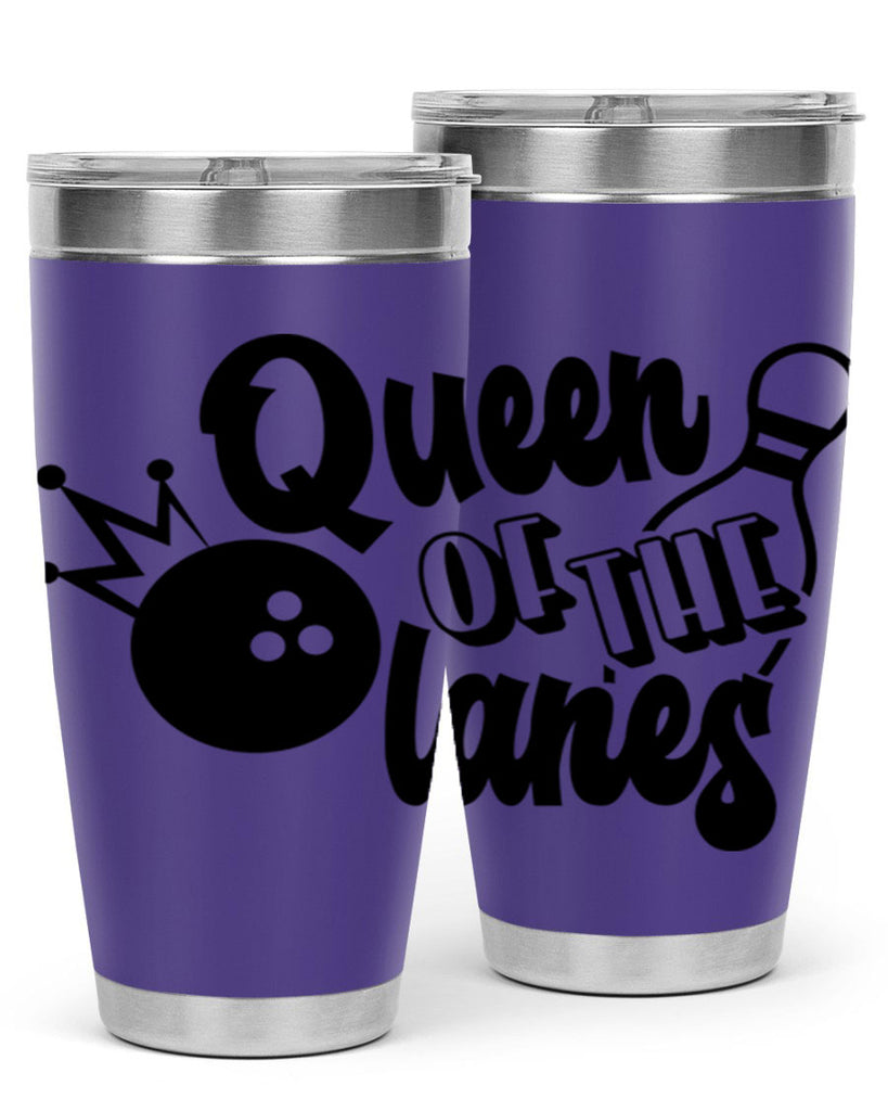 Queen of the lanes 559#- bowlig- Tumbler