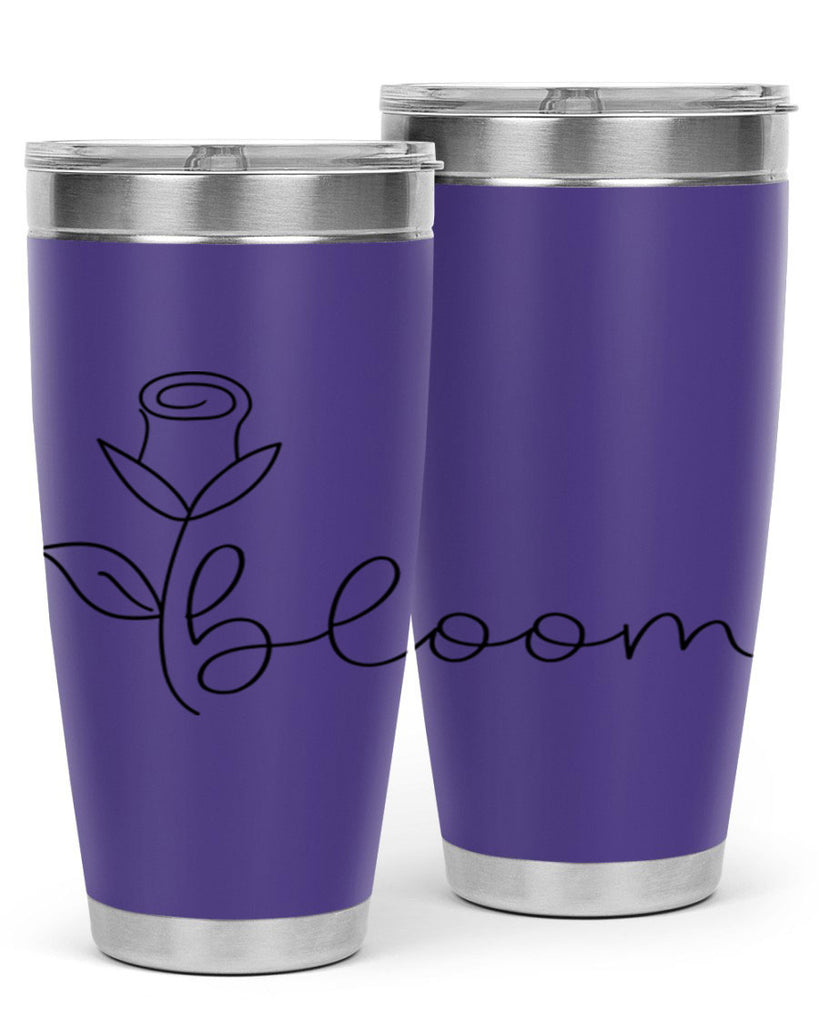 Rosebud line bloom400#- spring- Tumbler