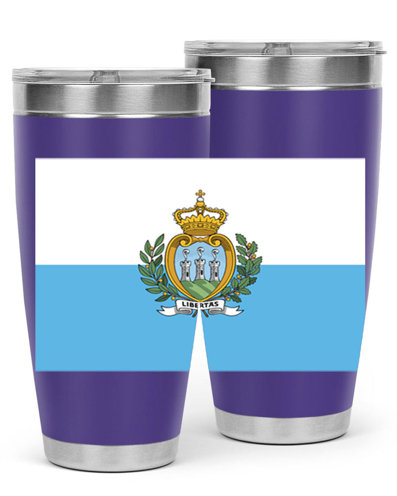 San Marino 48#- world flags- Tumbler
