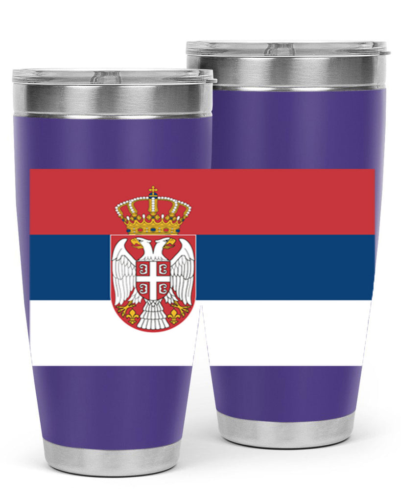 Serbia 44#- world flags- Tumbler