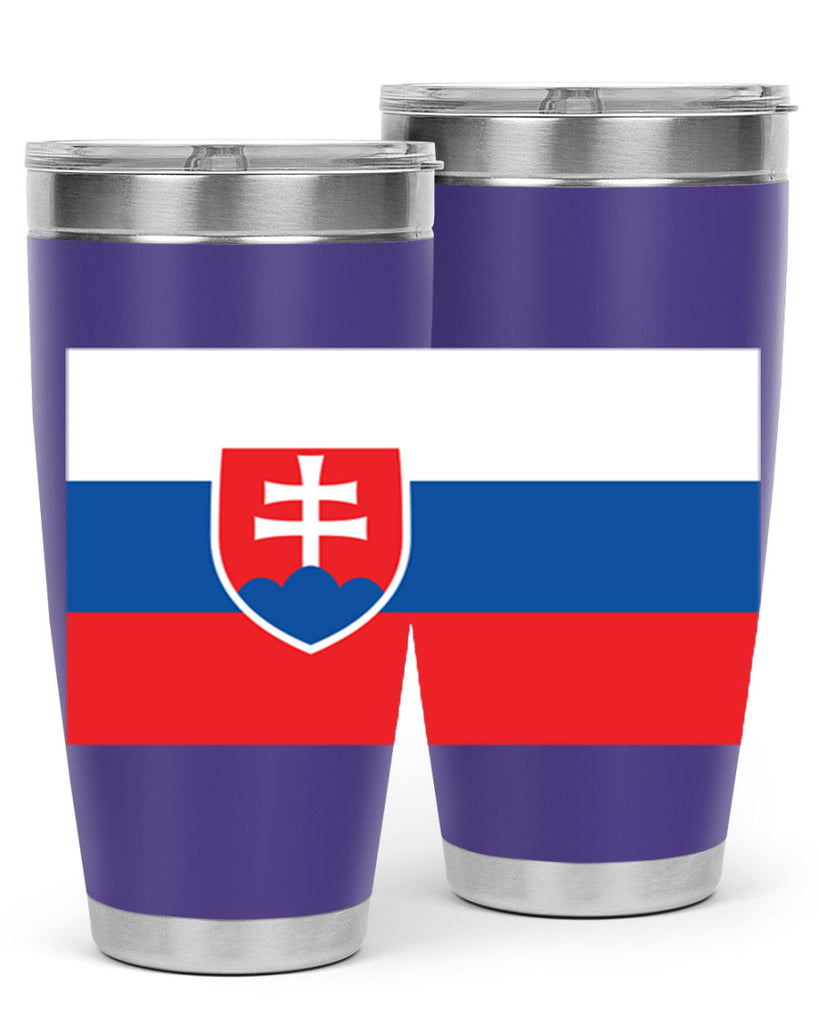 Slovakia 40#- world flags- Tumbler