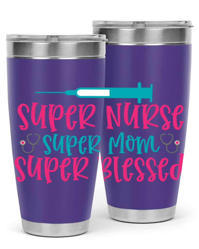 Super Nurse Super Mom Style 347#- nurse- tumbler