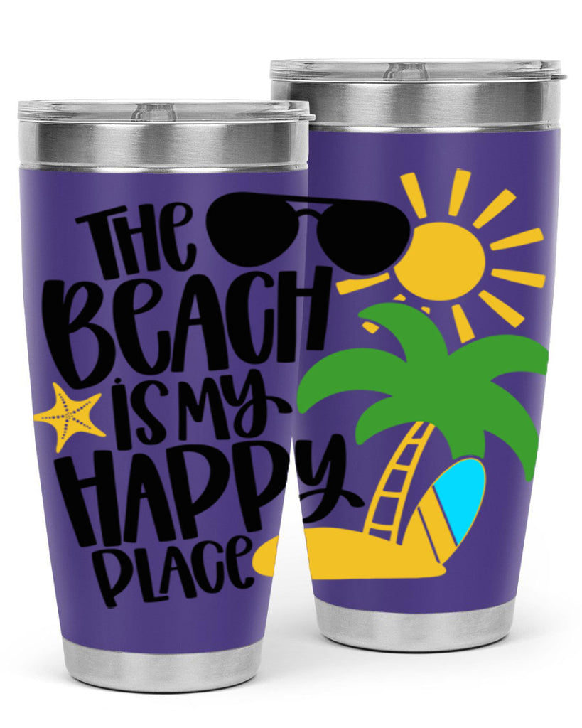 The Beach Is My Happy Place Style 12#- summer- Tumbler