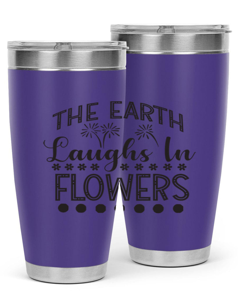 The earth laughs in flowers 533#- spring- Tumbler