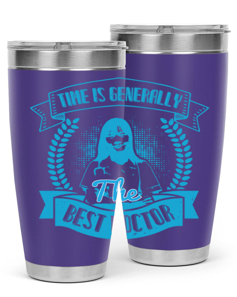 Time is generally the best doctor Style 12#- medical- tumbler