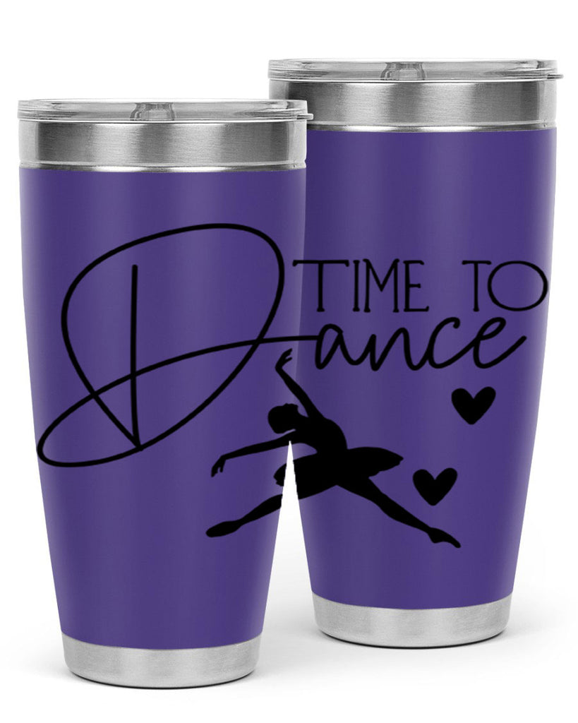 Time to Dance 85#- ballet- Tumbler