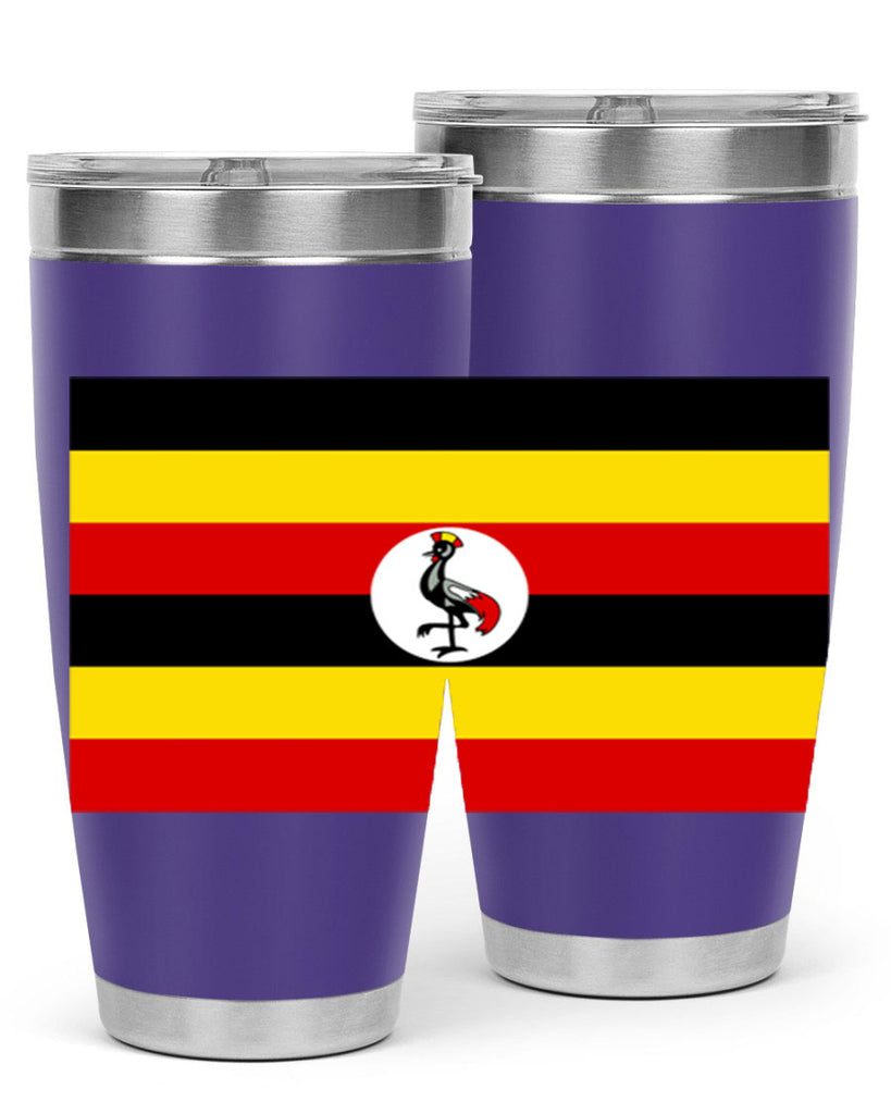 Uganda 14#- world flags- Tumbler
