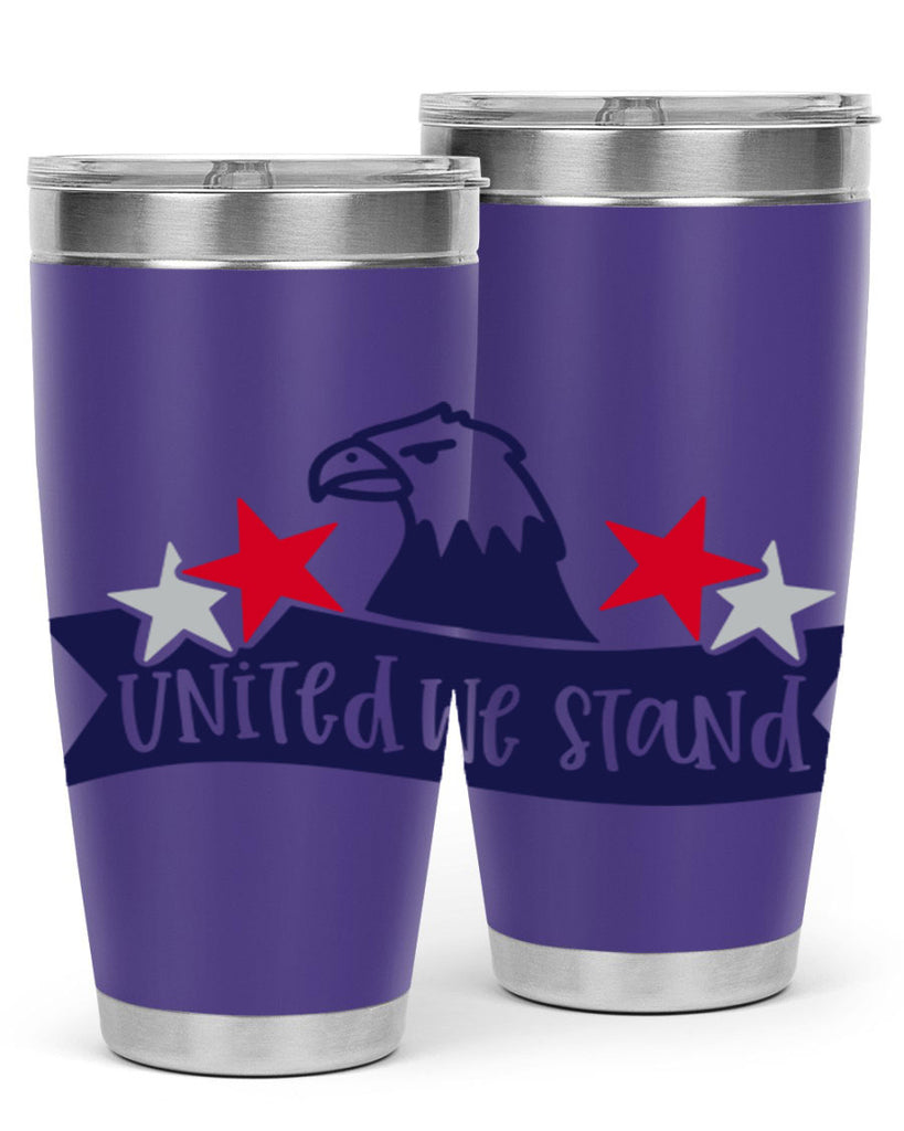 United We Stand Style 178#- Fourt Of July- Tumbler