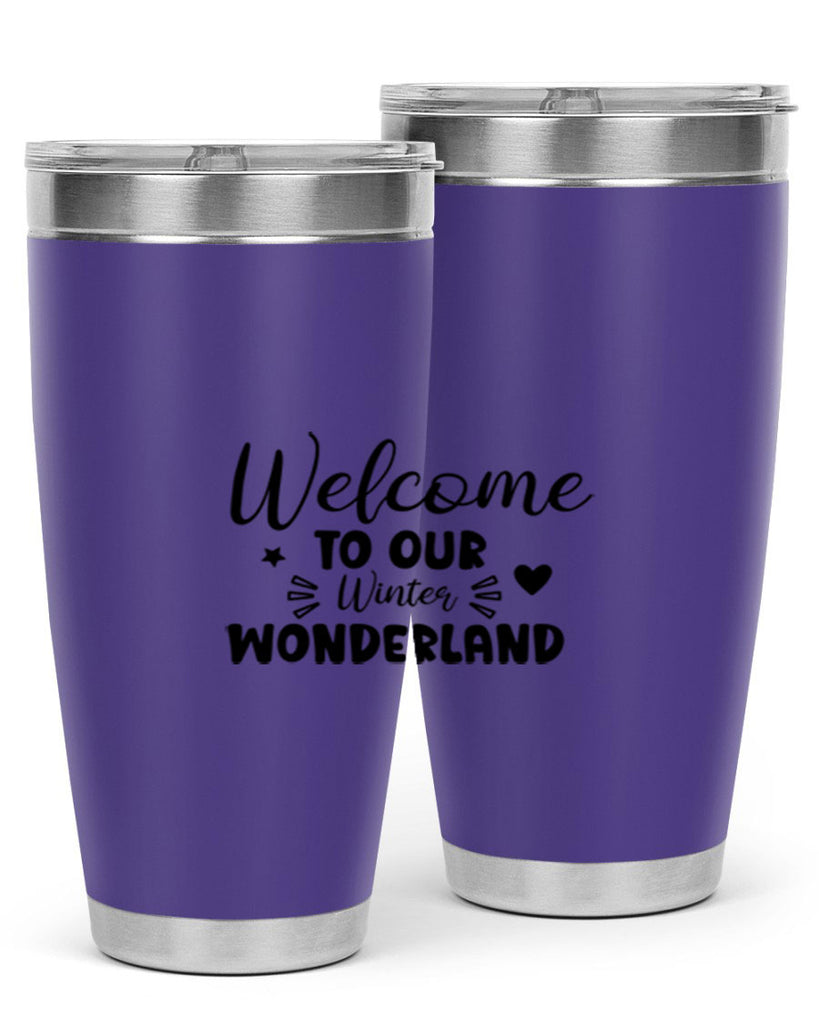 Welcome To Our Winter Wonderland 469#- winter- Tumbler