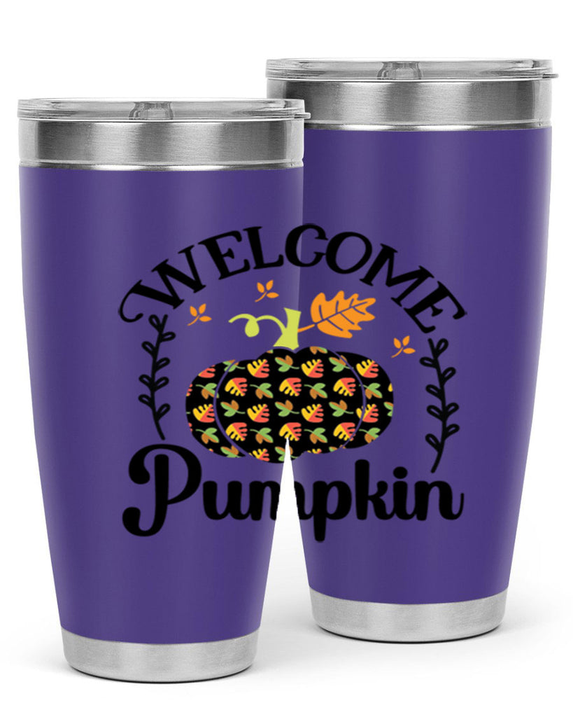 Welcomepumpkin 640#- fall- Tumbler