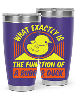 What exactly is the function of a rubber duck Style 10#- duck- Tumbler