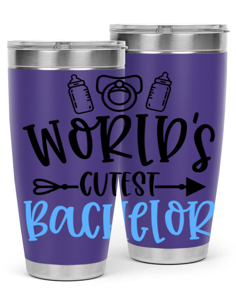 Worlds Cutest Bachelor Style 13#- baby- tumbler