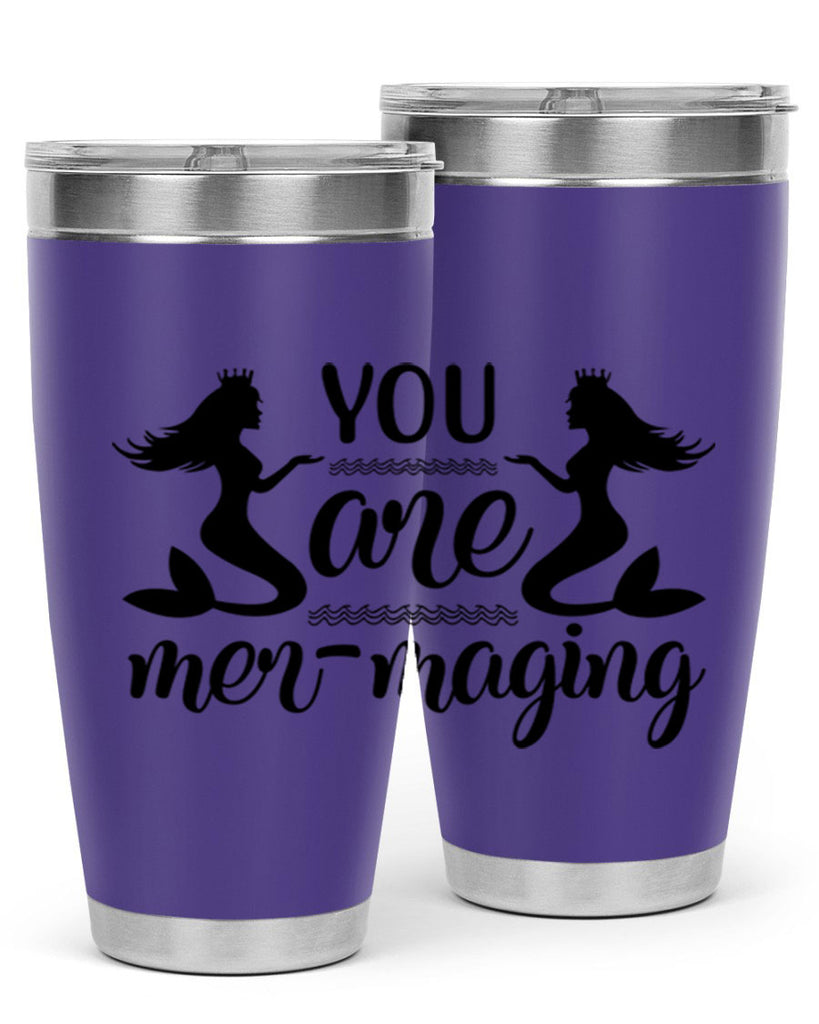 You are mermaging design 686#- mermaid- Tumbler
