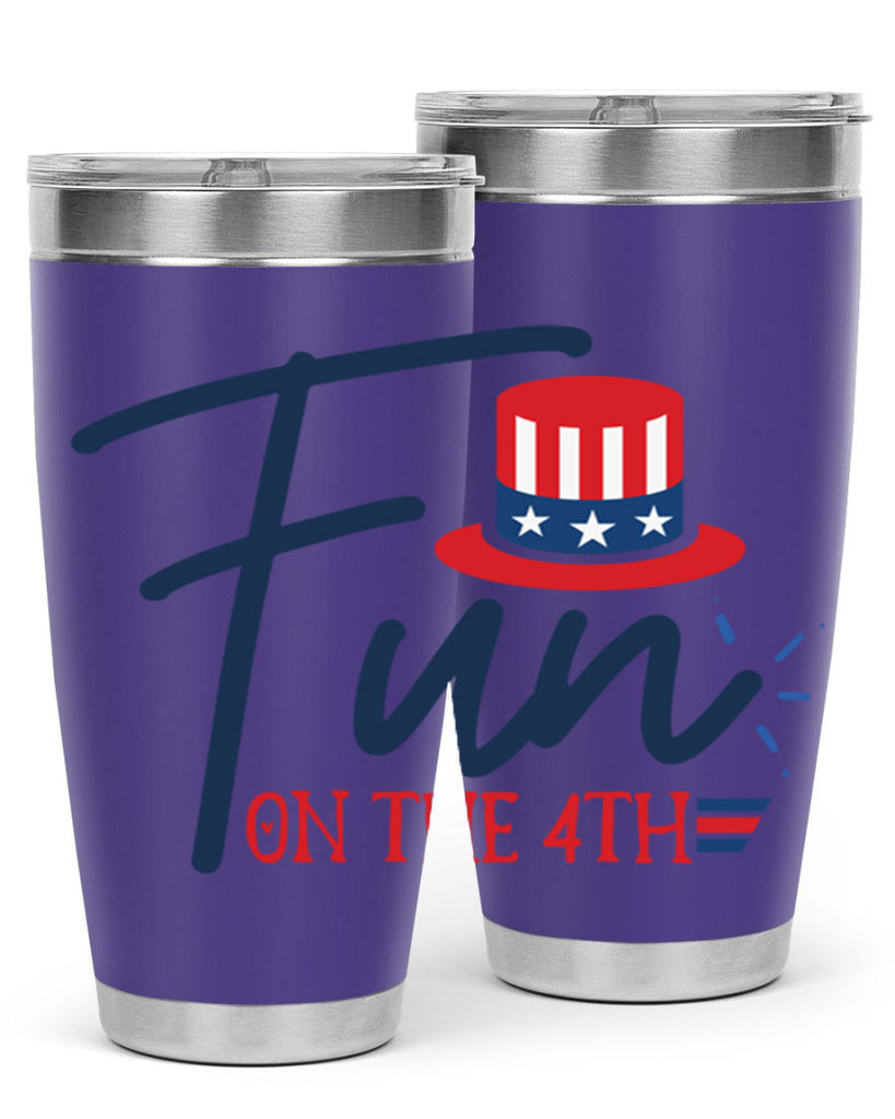 fun on the th Style 18#- Fourt Of July- Tumbler