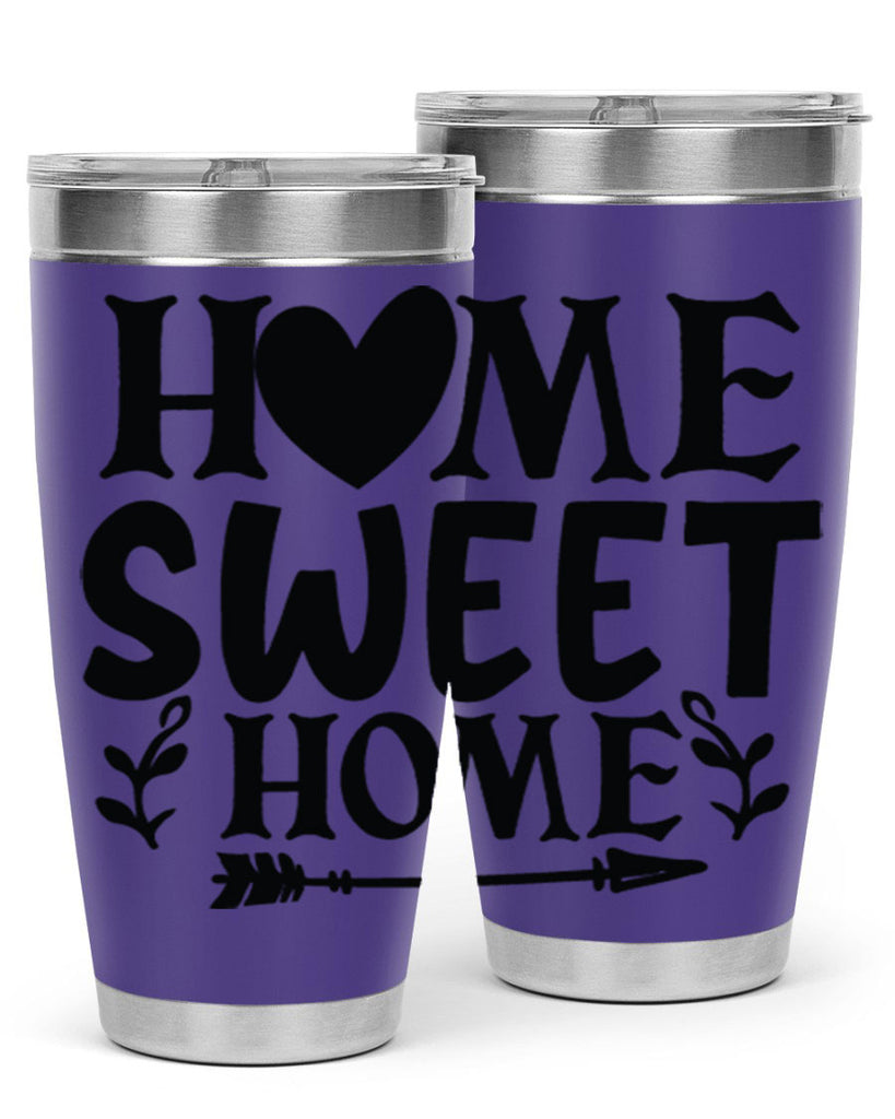 home sweet home 27#- home- Tumbler