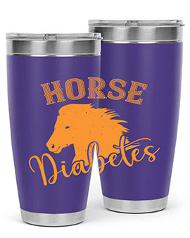 horse diabetes Style 34#- diabetes- Tumbler