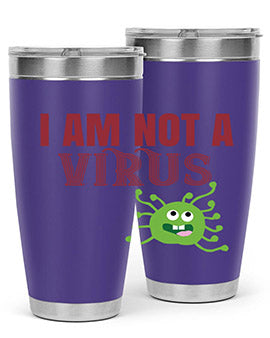 i am not a virus Style 36#- corona virus- Tumbler