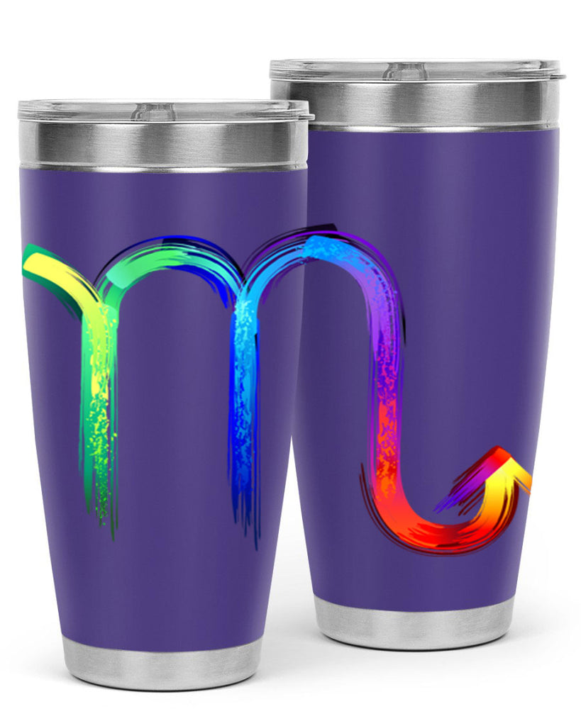 scorpio n 464#- zodiac- Tumbler