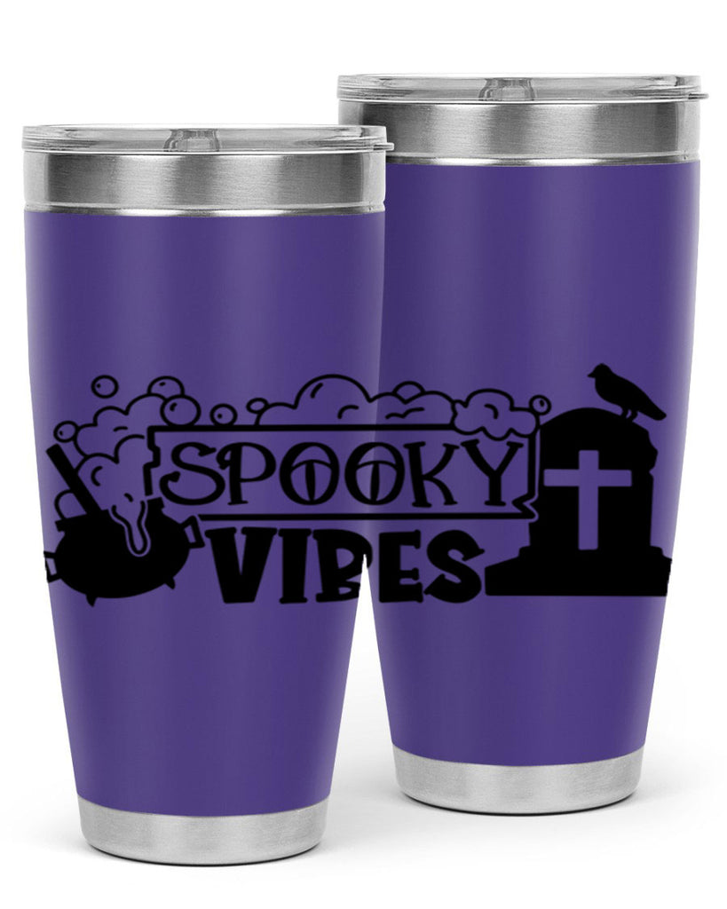 spooky vibes 20#- halloween- Tumbler