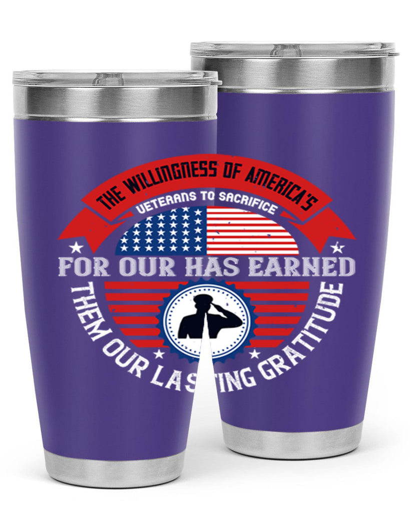 the willingness of americas 88#- Veterns Day- Tumbler