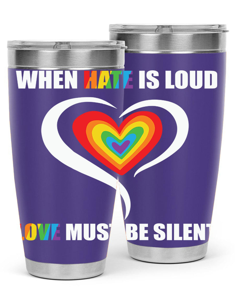 when hate is loud love lgbt 3#- lgbt- Tumbler