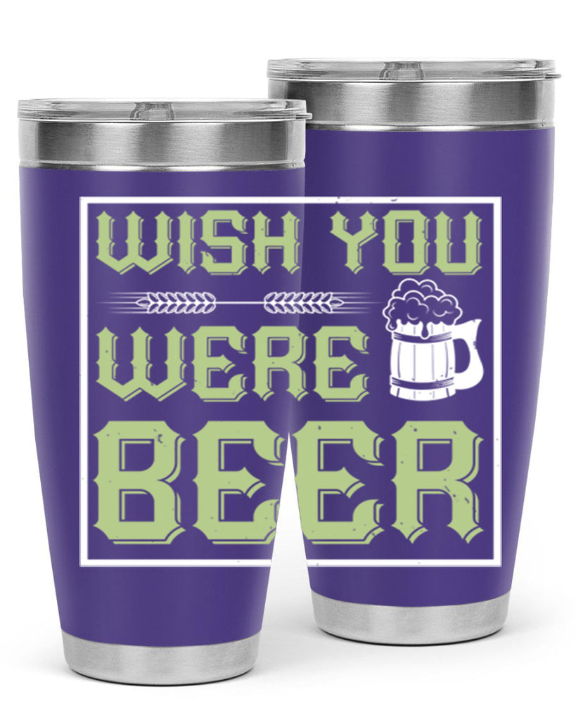 wish you were beer 2#- beer- Tumbler