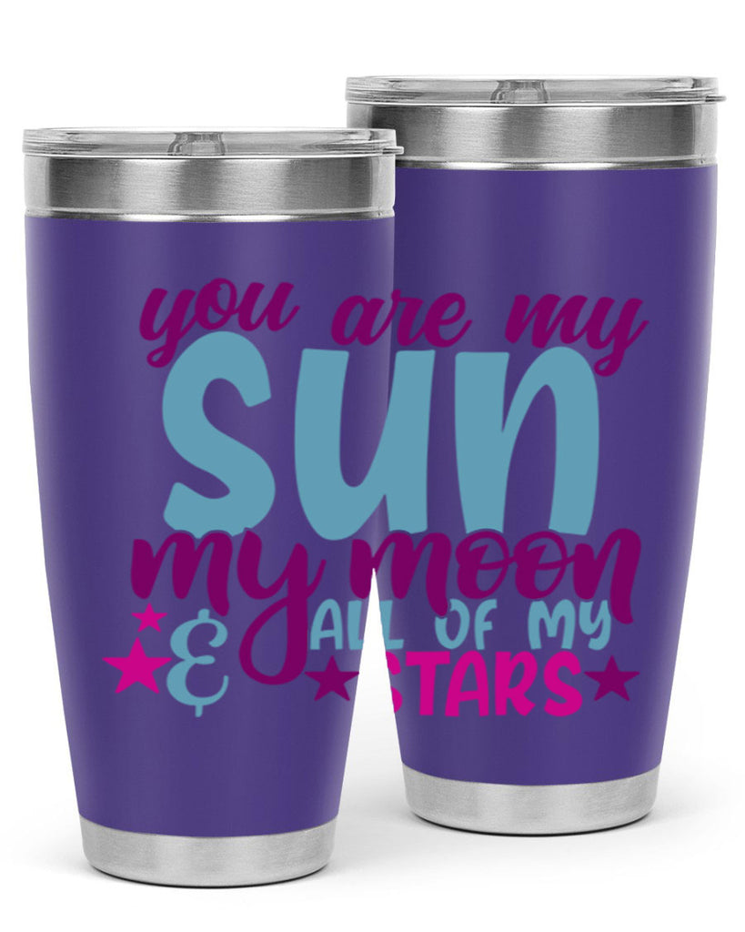 you are my sun my moon all of my stars 6#- family- Tumbler
