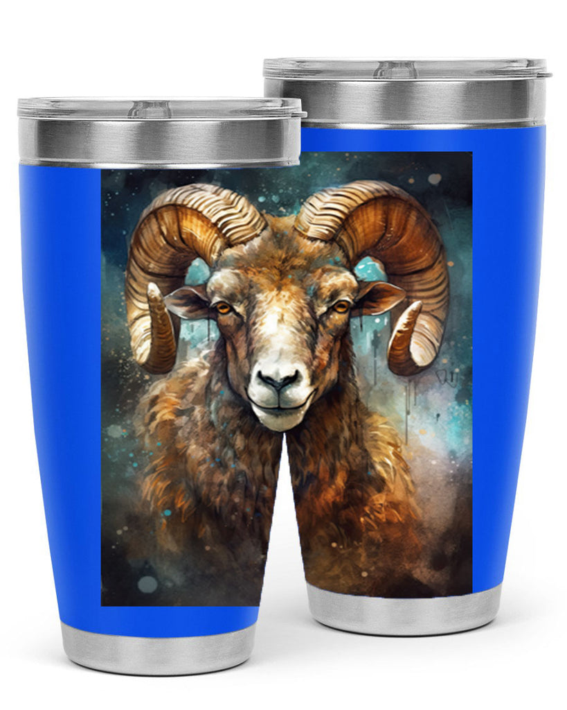 Aries 54#- zodiac- Tumbler
