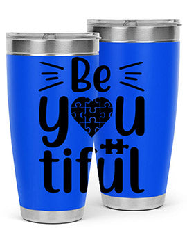 Be you Style 44#- autism- Tumbler