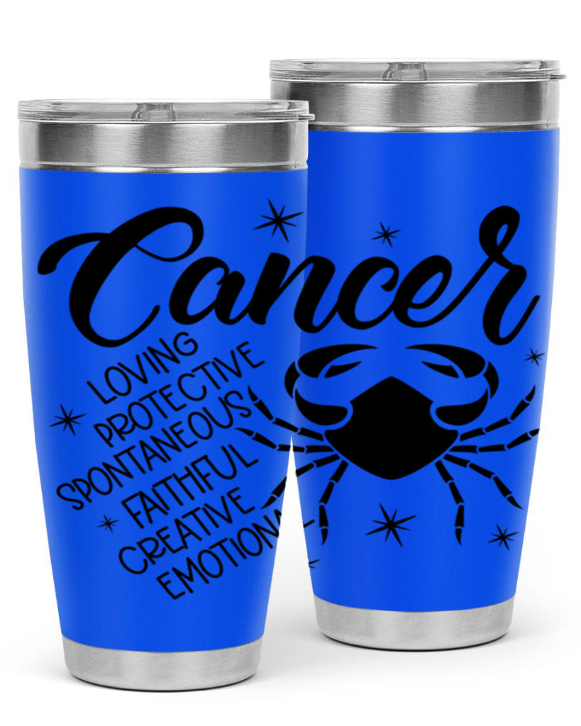 Cancer 151#- zodiac- Tumbler