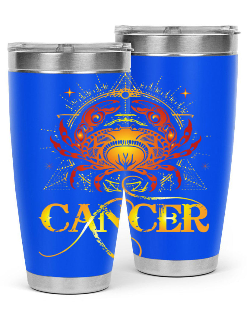 Cancer 163#- zodiac- Tumbler
