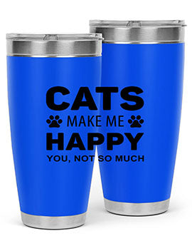 Cats Make Me Style 40#- cat- Tumbler