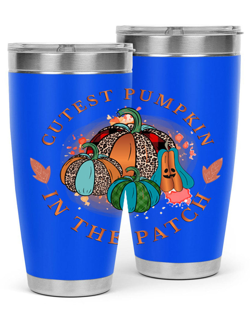 Cutest Pumpkin in the Patch 65#- fall- Tumbler