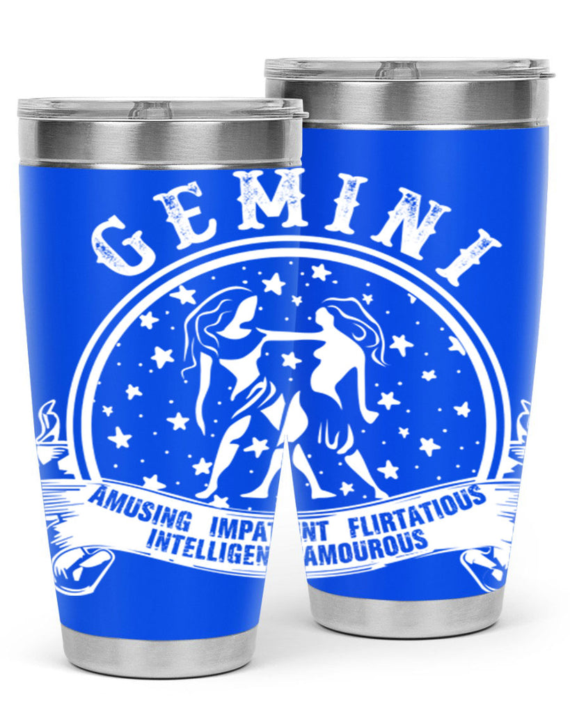 Gemini 10#- zodiac- Tumbler