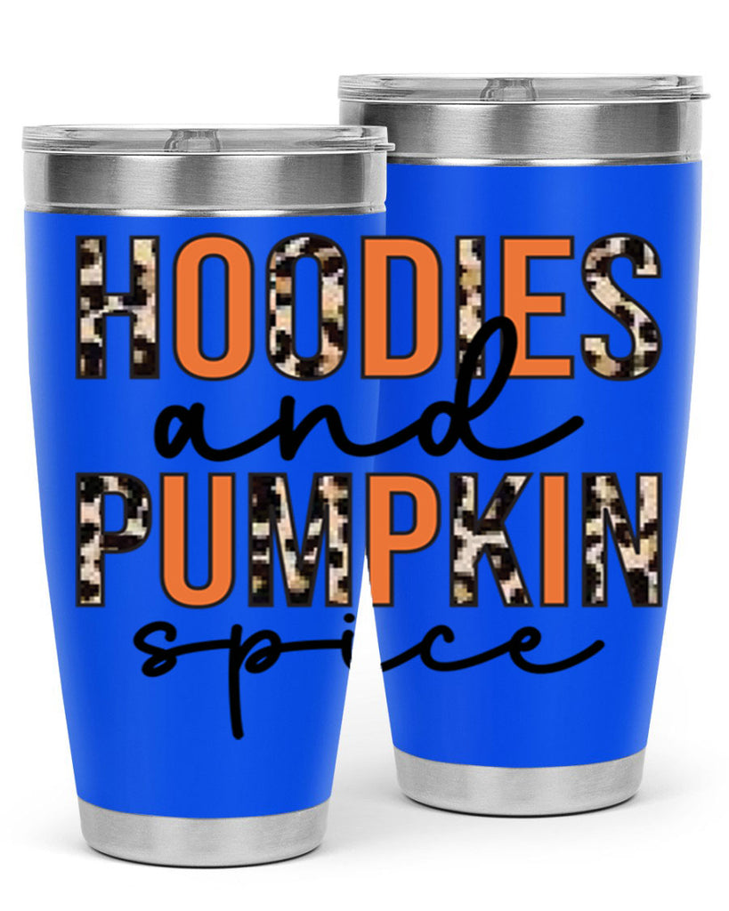 Hoodies and pumpkin spice 317#- fall- Tumbler