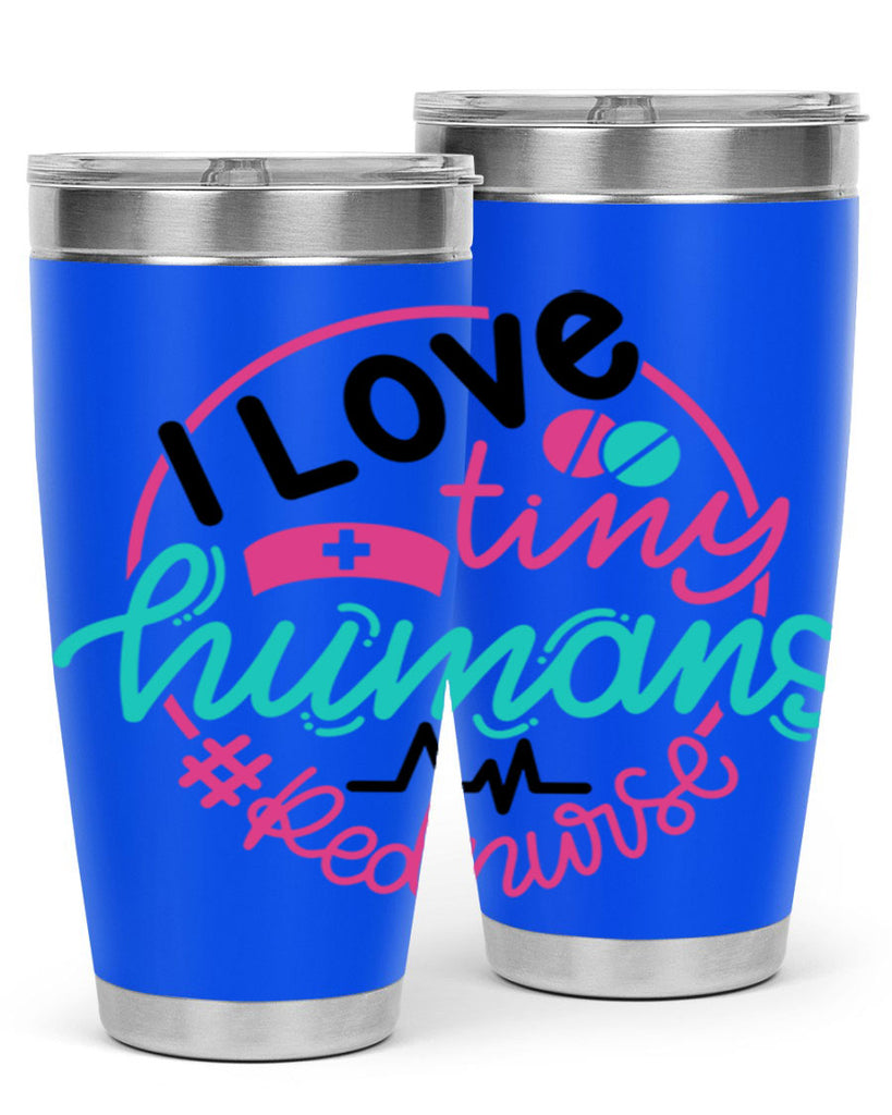I Love Tiny Humans Red Nurse Style Style 167#- nurse- tumbler