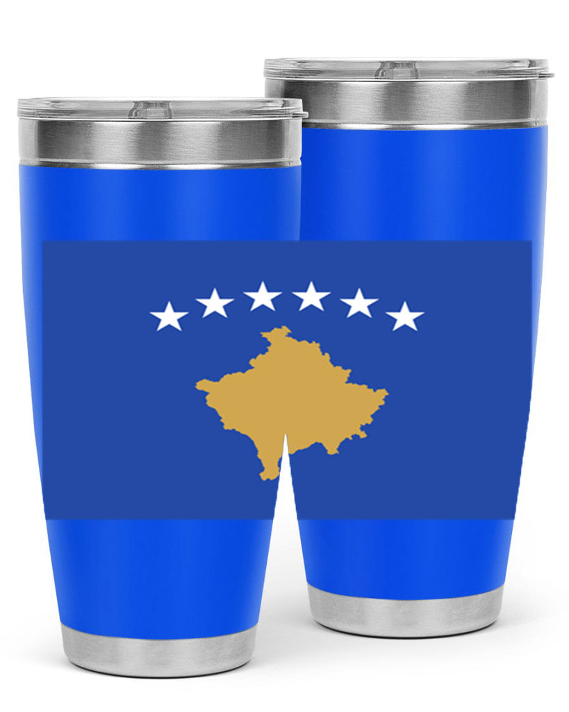 Kosovo 108#- world flags- Tumbler
