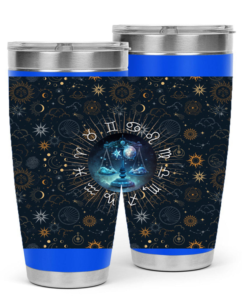 Libra Straight 317#- zodiac- Tumbler